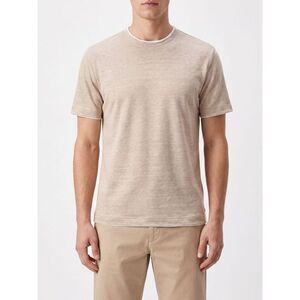 Eleventy Men Eleventy Slim Fit Crewneck T-Shirt In Pure Linen